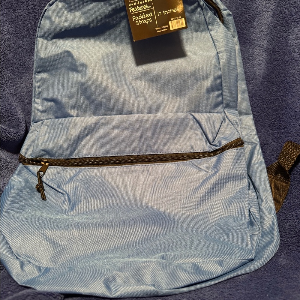 Stylish Blue Backpack